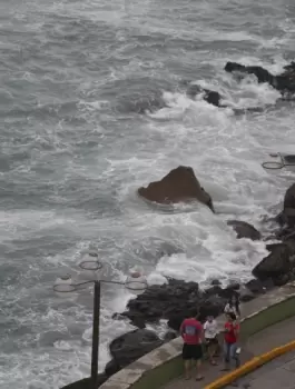 اعصار يضرب المكسيك