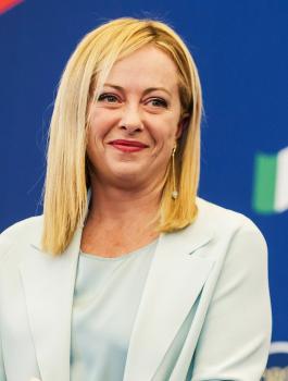 رئيسة وزراء ايطاليا