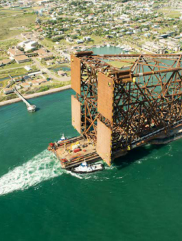 ضخ الغاز من منصة كاريش