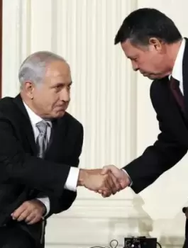 نتنياهو والملك الاردني