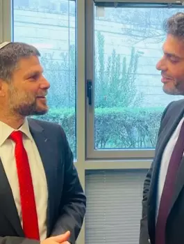 السفير الاماراتي وسموتريتش