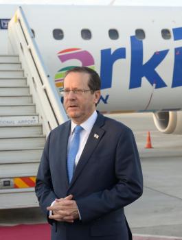 الرئيس الاسرائيلي في البحرين والامارات