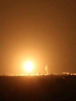 قصف اسرائيلي يستهدف دمشق