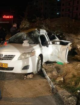 وفاة شاب بحادث سير ذاتي قرب رام الله