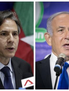 نتنياهو وانتوني بلينكلن