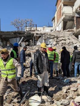 زلزال سوريا وتركيا