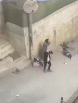 اصابة اطفال بحادث دهس في مخيم شعفاط