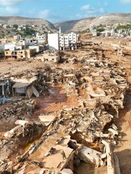 الفيضانات في ليبيا