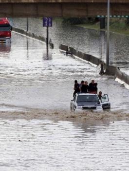 فيضانات في ليبيا