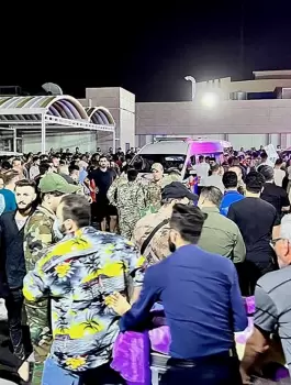 حريق في العراق