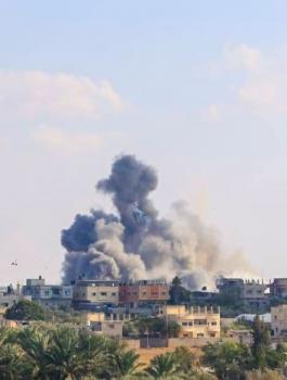 egypt-sinai-rafah-gaza-crossing-israel-air-strike-10-oct-2023-sfhr.jpg