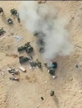 عاجل - كتائب القسام تعرض مشاهد لإسقاط عبوة مضادة للأفراد على قوة راجلة شرق بيت حانون_000060.jpg