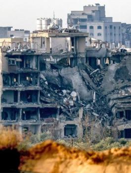 مشاهد للدمار في غزة