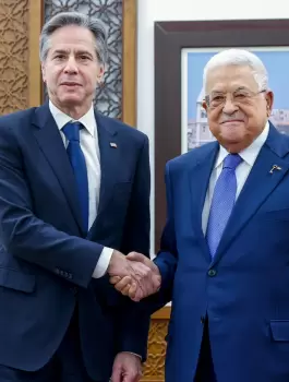 عباس وبلينكن