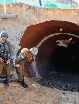 تدمير انفاق غزة