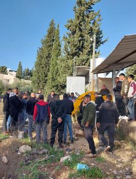 وفاة طفلة بحادث سير في جنين