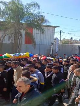 الشهداء في مخيم نور شمس