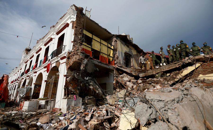 زلزال قوي يضرب المكسيك