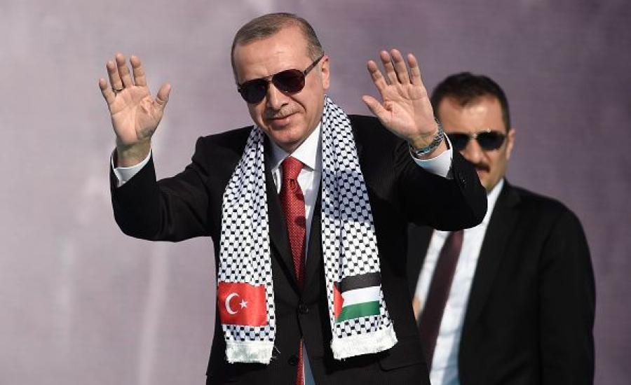 اردوغان وفلسطين 