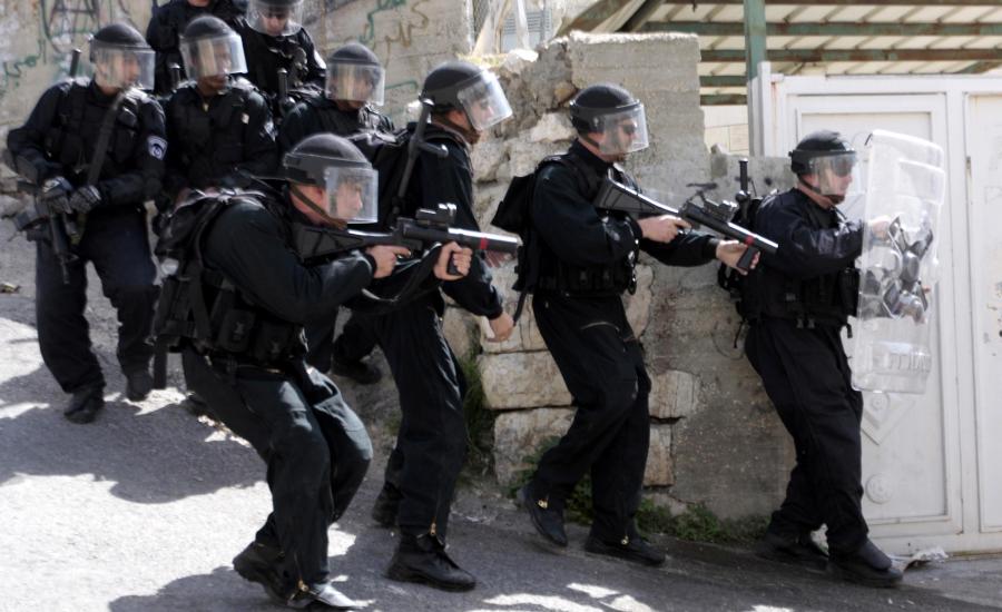 الشرطة الاسرائيلية في الاقصى  