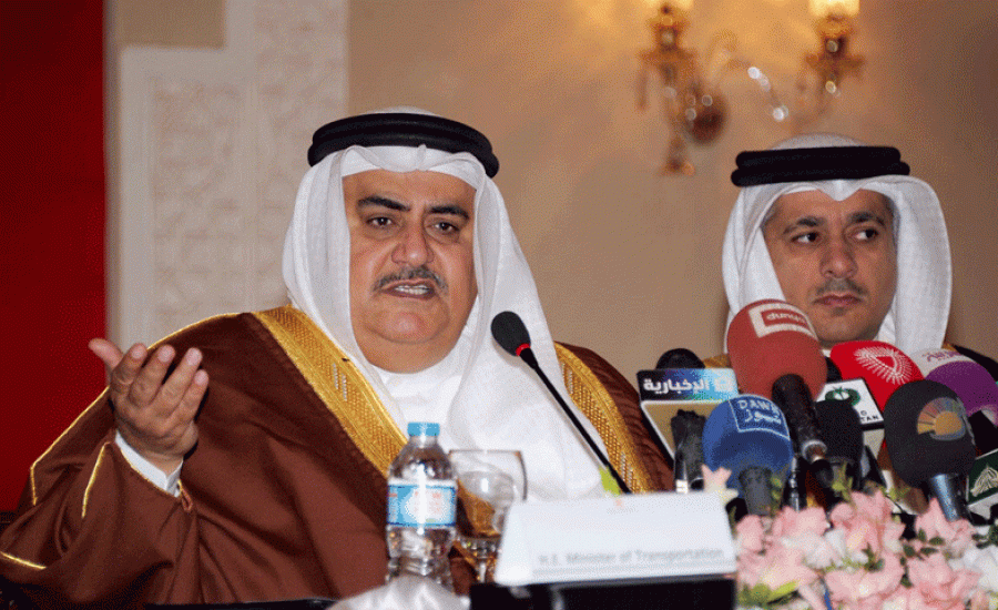 وزير خارجية البحرين: لا بارقة أمل في حل الأزمة مع قطر