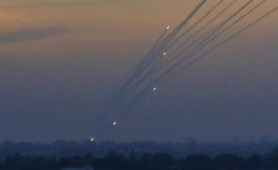 اطلاق صواريخ على سديروت 