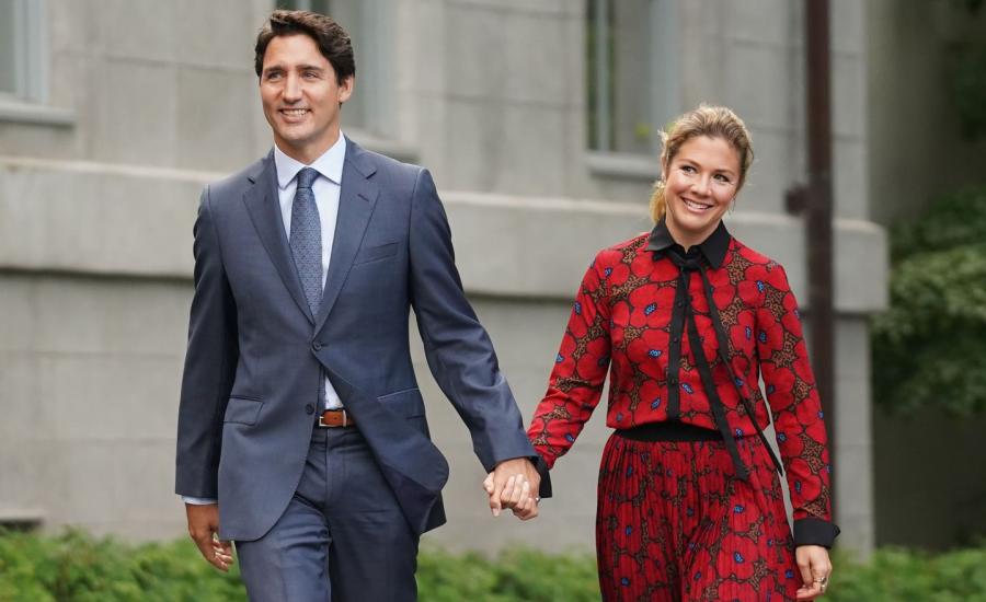 زوجة رئيس وزراء كندا وفيروس كورونا 