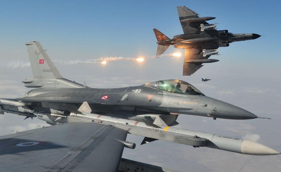 مقاتلات تركية تقصف العراق