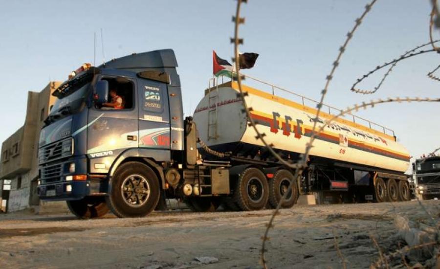 ادخال 500 ألف لتر وقود لمحطة كهرباء غزة 