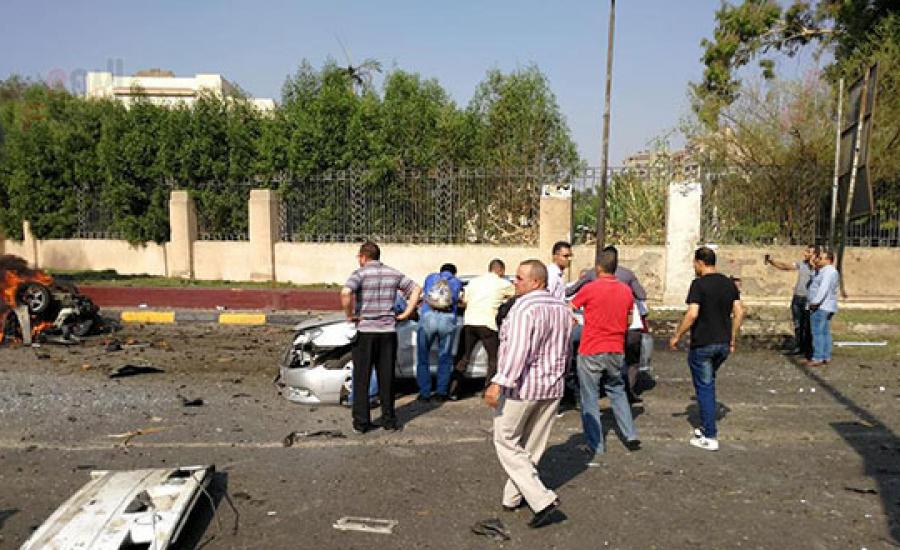 انفجار سيارة وسط القاهرة 