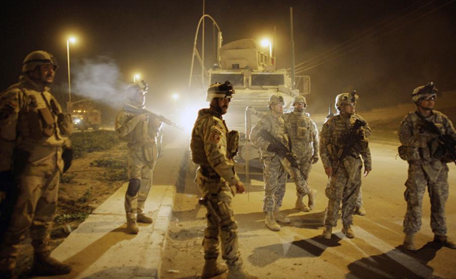 القوات الامريكية في الموصل 