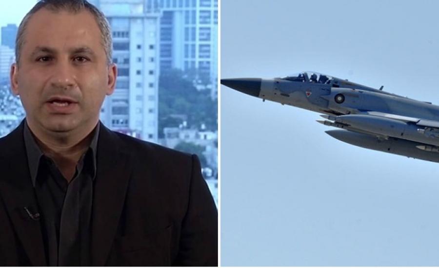 ايدي كوهين والطيران الاماراتي يقصف غزة 