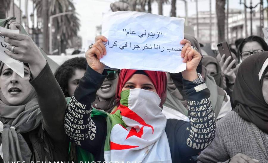 الاحتجاجات في الجزائر 