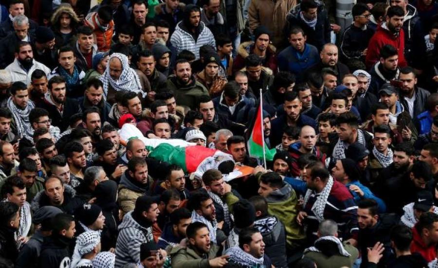 اعداد الشهداء الفلسطينيين منذ اعلان ترامب 