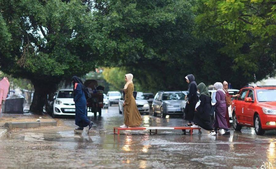 كمية الامطار في فلسطين 
