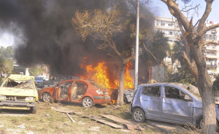انفجار في العاصمة السورية دمشق 