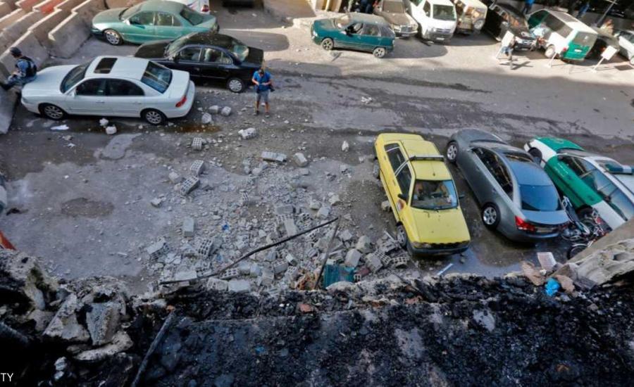 انتحاريون يهاجمون مركز قيادة شرطة دمشق