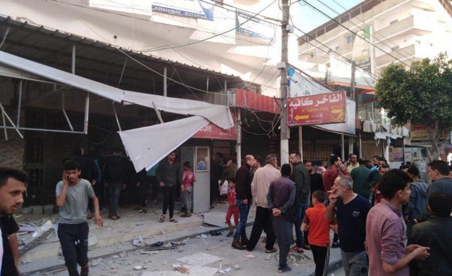 القصف الإسرائيلي على غزة