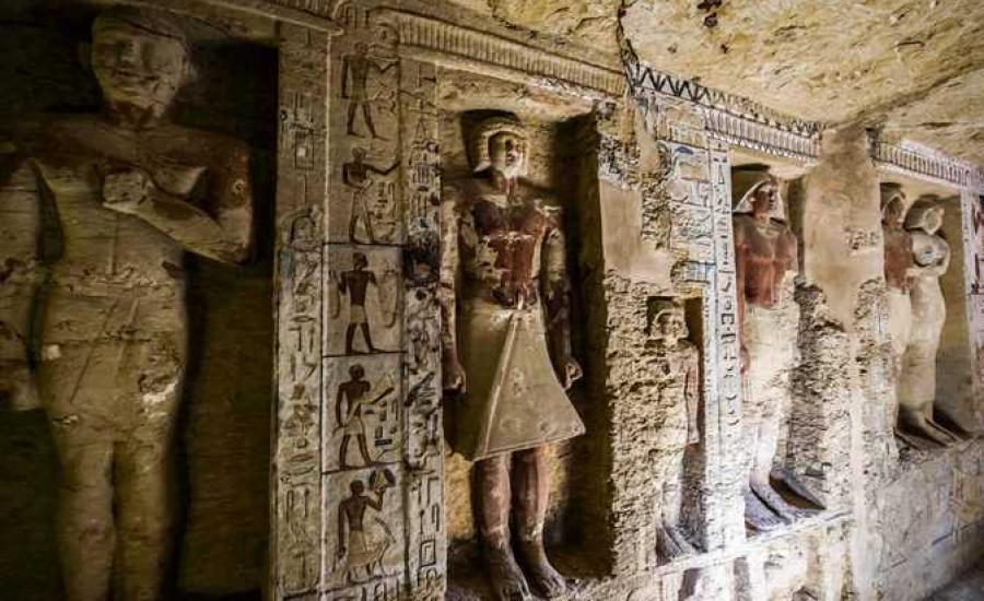 اكتشاف مقبرة في مصر 