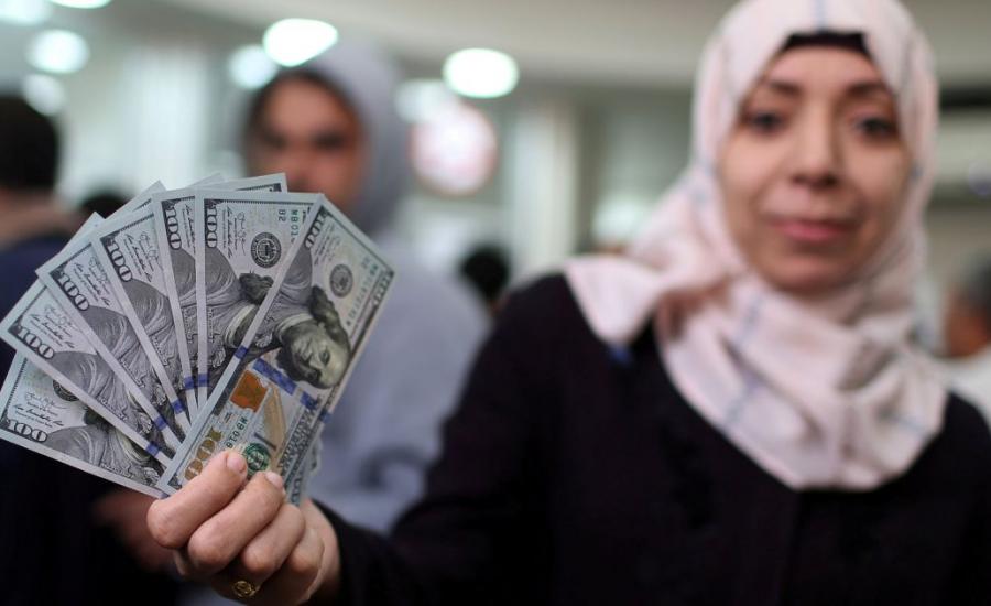 الاموال القطرية في غزة 