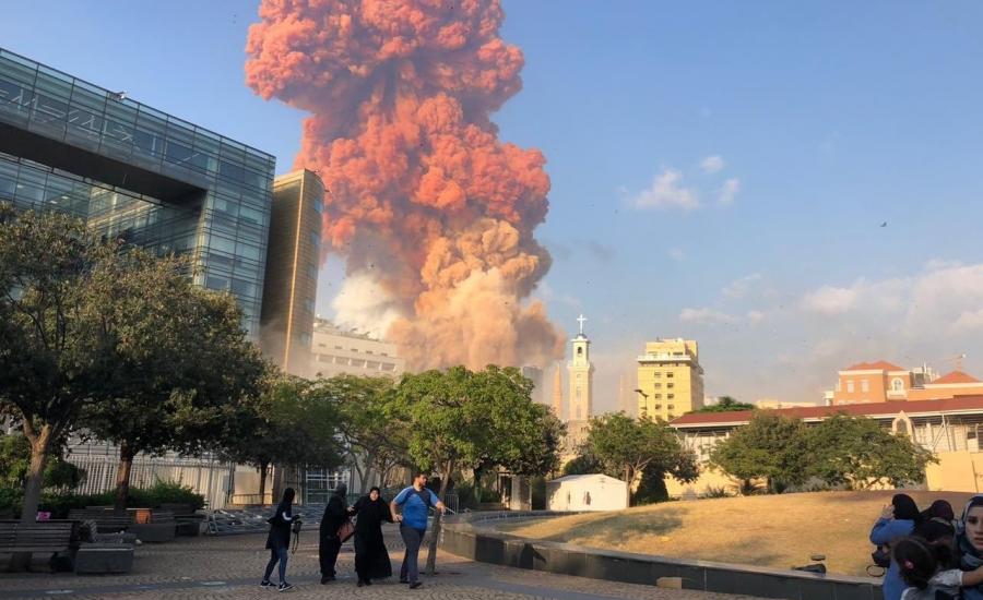 انفجار بيروت 