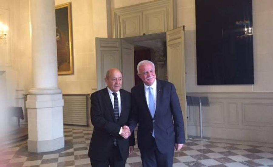 لقاء معمق بين وزير الخارجية المالكي ونظيره الفرنسي 