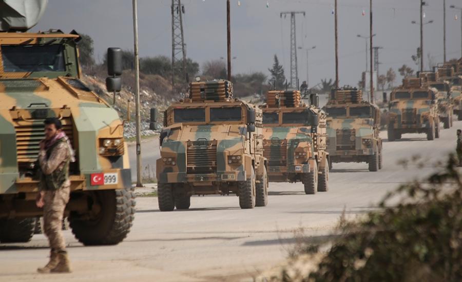 اردوغان والجيش التركي في سوريا 