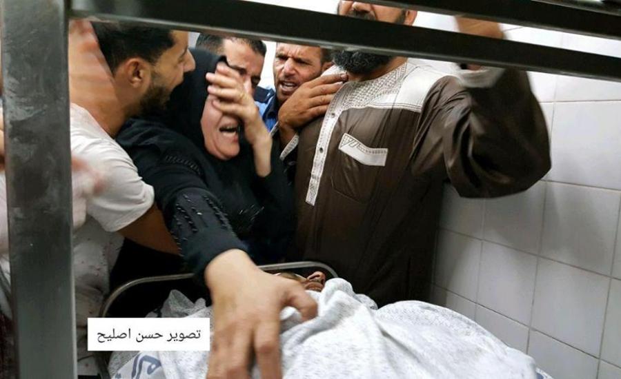 شهيد و10 اصابات على حدود غزة