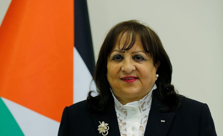 وزيرة الصحة والشهيد سامي ابو دياك 