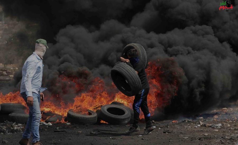 اصابات في قمع الاحتلال لمسيرة كفرقدوم 