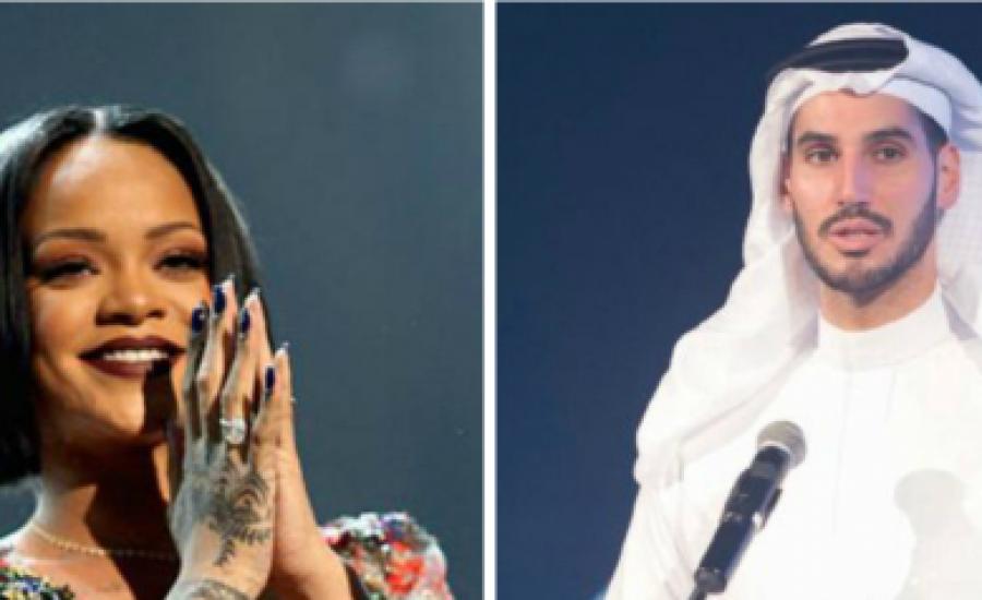 ثري عربي يخطف قلب المغنية الأمريكية :" ريهانا " 