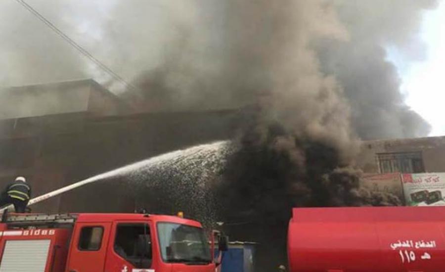 الدفاع المدني يخمد حريق بمسجد في نابلس