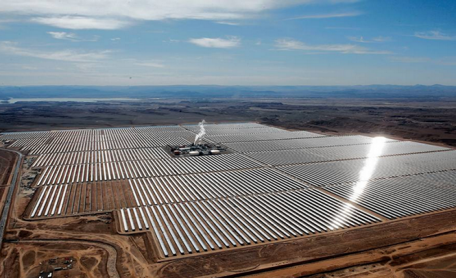 الطاقة الشمسية  في المغرب 