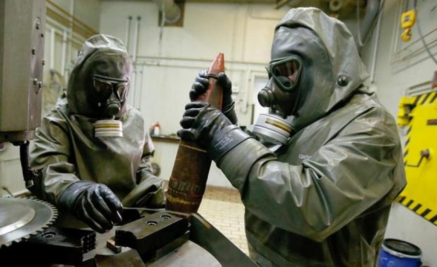 الاسلحة الكيماوية السورية 